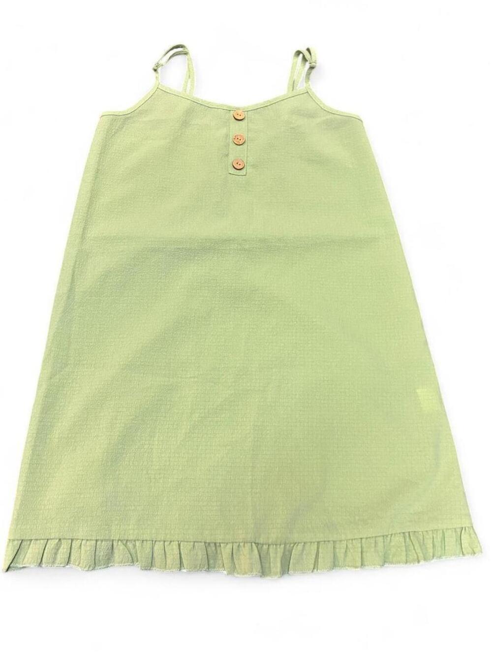 Women's Green and Multi Dress